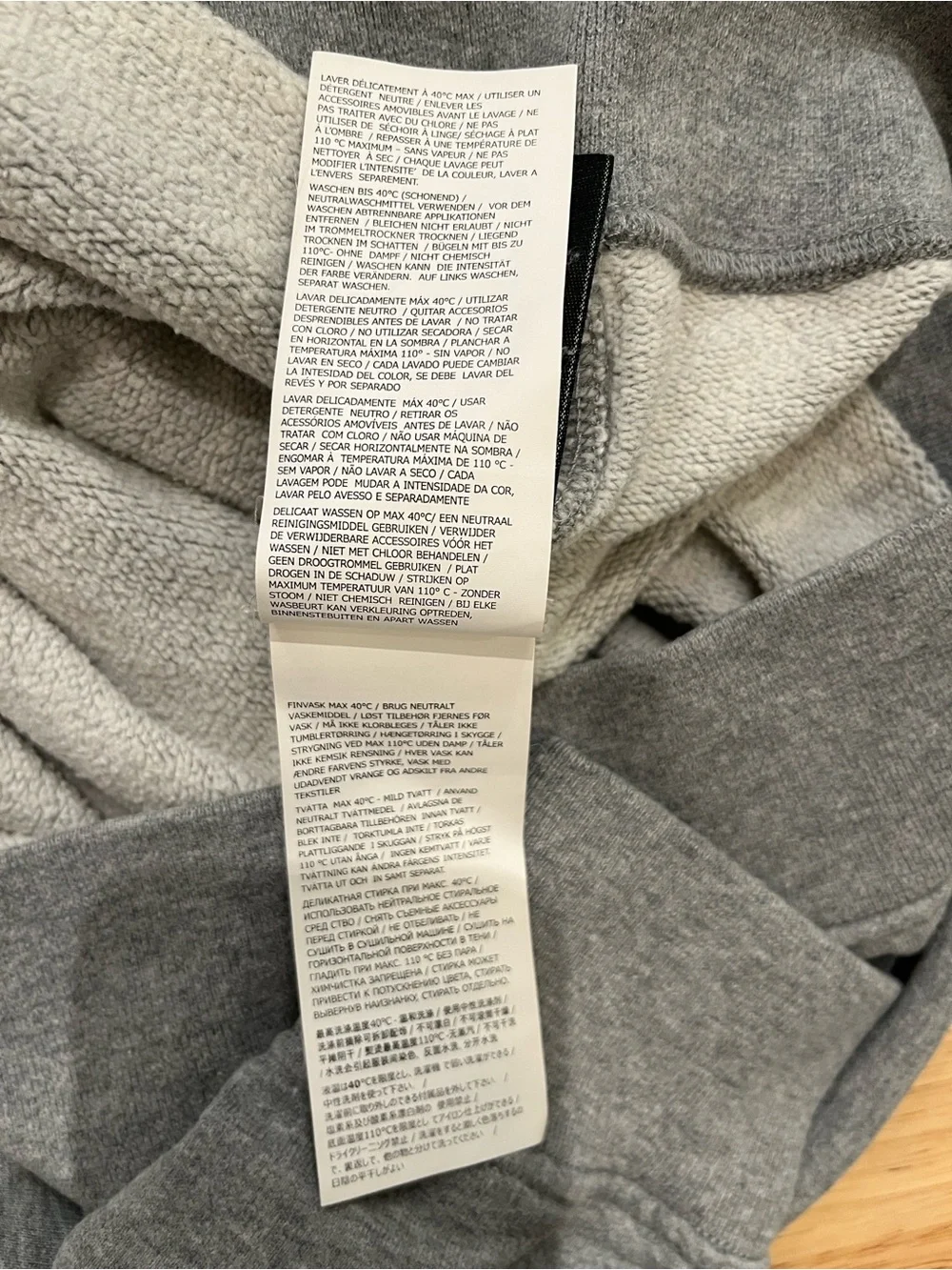 Stone Island Compass-badge Cotton Sweatshirt Grey Crewneck - Picture 9 of 9